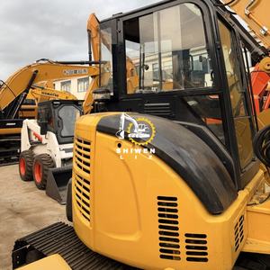 Mini-excavatrice PC55 Japon 5 tonnes, engin de terrassement sur chenilles, moteur japonais, garantie 1 an, état d'occasion 95% neuf, prix bas - Product Image 3