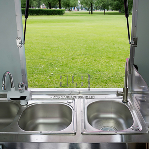 Restaurant mobile Cuisine Petite remorque de restauration Camion à café entièrement équipé Bars mobiles Chariot à crème glacée à vendre États-Unis - Product Image 6