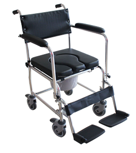 Silla de Inodoro con Ruedas de Acero de Nuevo Diseño 2022 para Personas Discapacitadas y Ancianas. - Product Image 4