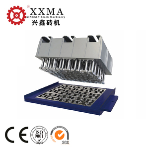 Moule à blocs de béton Xingxin, moules à blocs creux en ciment compatibles avec la palettisation automatique, moules pour la fabrication de blocs muraux avec rétention de la couleur - Product Image 3
