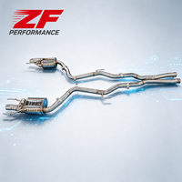 Accessoires automobiles ZF : Échappement Catback pour Mercedes Benz S500 Coupé C217 avec silencieux à valve – Pièces de tuyauterie automobile de haute qualité