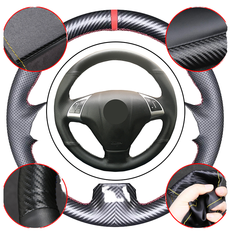 TAOLEQI Popular Carbon Fiber Microfiber Leather