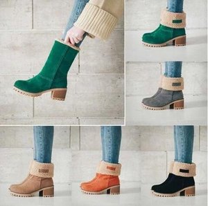 HO sepatu bot pendek wol kebesaran, tren musim dingin - Product Image 5