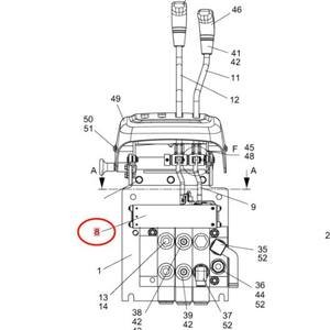 Carte de circuit imprimé pour chariot élévateur Doosan B16X5 B18X5 B20X5, composant relais électrique A20084003 - Product Image 2