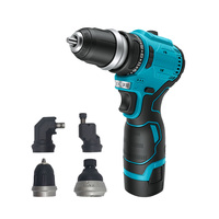 Perceuse-visseuse sans fil 16,8 V sans balais avec 4 accessoires interchangeables en option, protection multi-sécurité, support ODM OEM