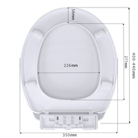 XJ-823 Abattant de toilettes universel à prix abordable avec fermeture douce – Fournisseur