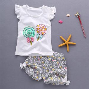 Robe pour bébé fille à fleurs tendance, vente en gros, vêtements pour enfants d'été - Product Image 3