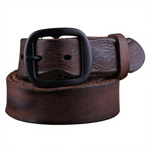 Ceinture en cuir de vachette absorbant la transpiration, boucle en acier, imperméable, robuste, écologique, design carré 3D, strass, impression de logo personnalisée - Product Image 6