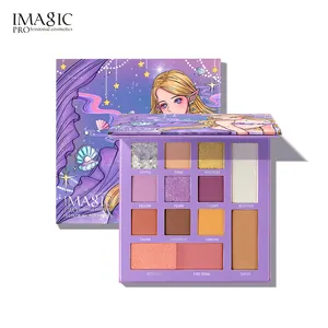 IMAGIC Sản Phẩm Mới Nhất Eyeshadow Highlighter Blush Đường Viền Kết Hợp Palette Trung Quốc Bán Buôn