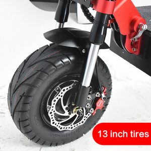 60V Volt 5600W 2800W Meilleur Scooter Électrique Hills avec CE FCC ROHS UE et US Entrepôt OEM ODM - Product Image 5