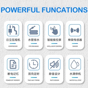 Déshumidificateur commercial 156L avec pompe et tuyau de <span class=keywords><strong>vidange</strong></span> Déshumidificateur industriel <span class=keywords><strong>pour</strong></span> sous-sols et grands espaces jusqu'à 260m2 - Product Image 5