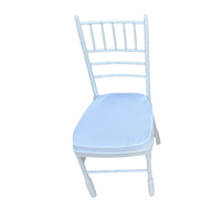 Chaise Chiavari Moderne en Acier Empilable et Portable pour Appartement, Salle à Manger, Mariage et Banquet – Vente en Gros Populaire