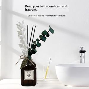 Difusor <span class=keywords><strong>de</strong></span> Aromaterapia para Dormitorio, <span class=keywords><strong>de</strong></span> Larga Duración, para Uso Doméstico, Nicho <span class=keywords><strong>de</strong></span> Alta Gama, Adorno <span class=keywords><strong>de</strong></span> Flores Secas, sin Llama, sin Fuego, <span class=keywords><strong>de</strong></span> Ratán - Product Image 4