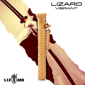 LIZARD Knife Series 1×2 3‑Hole Leather Pool Cue Case, Lightweight for Chinese 8‑Ball, Hand‑held & Shoulder Carry Bag - Product Image 1