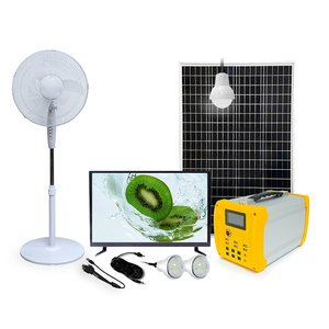 Système d'éclairage solaire 50W pour le marché africain, double port USB, garantie de 2 ans, protection contre les surintensités, 6 sorties DC 12V, système d'énergie solaire - Product Image 6