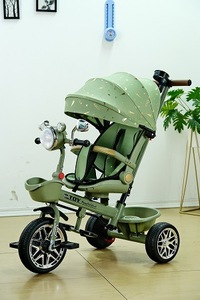Triciclo Multifuncional 4 en 1 para Bebés con 3 Ruedas, Parasol, Asiento Ajustable y Precio de Fábrica, Ligero, Plegable, Seguro y Portátil - Product Image 2