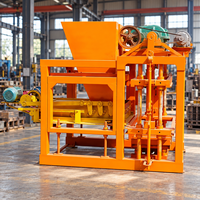 Machine automatique de fabrication de briques 4-25 avec système de vibration stable pour la production de blocs de ciment destinés aux projets de construction