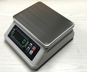 เครื่องชั่งอาหารในครัวสแตนเลสกันน้ำระดับ IPX8 ความแม่นยำสูง 30 กก. พร้อมฟังก์ชันวัดน้ำหนัก - Product Image 1