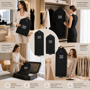 Funda Protectora para Ropa Personalizada de Alta Calidad, Duradera, Antipolvo, con Cierre, para Vestidos de <span class=keywords><strong>Hombre</strong></span> - Product Image 6