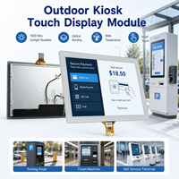 19-Zoll Sonnenlicht-lesbares Touchscreen-Modul 1280*1024 TFT LCD LVDS Display Eingebettetes 1500nits Weittemperatur-Outdoor-Display