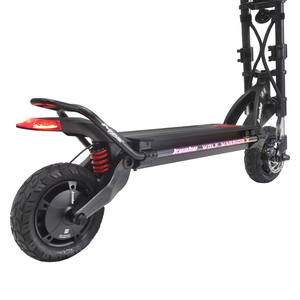 Nuevo en Stock en la UE, Patinete Eléctrico <span class=keywords><strong>KAABO</strong></span> <span class=keywords><strong>Wolf</strong></span> <span class=keywords><strong>Warrior</strong></span> X MAX 60V 27Ah, Motor de 1100W*2, <span class=keywords><strong>10</strong></span> Pulgadas, 70km/h, Motor Dual de 2200W - Product Image 2