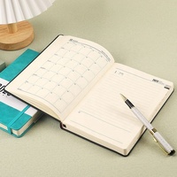 Agenda personnalisé A5 B5 Agenda Journal couverture souple rigide planificateur doublé cuir PU CMJN carnet de notes papier d'impression carnet cadeau