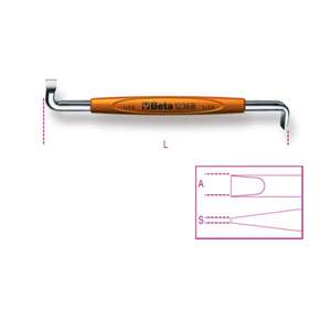 BETA - 012360202 <b>Offset</b> <b>screwdrivers</b> for slotted head screws (multi-pack) - EAN 8014230512013 <b>SCREWDRIVERS</b> <b>OFFSET</b> <b>SCREWDRIVERS</b> - Product Image 1