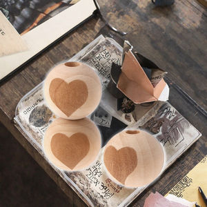 Juguete de Dentición para Bebés de Alta Calidad, Cuentas Redondas de Madera de Haya de 20 mm, Certificado Aigs - Product Image 3