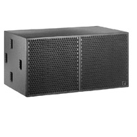 Subwoofer profesional de 18 pulgadas, altavoz pasivo Popular de 1200W alimentado por subwoofer, sistema de sonido