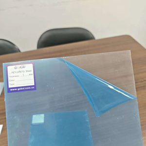 Panneau de signalisation en plastique transparent personnalisé professionnel 5.0mm PETG feuille de plastique - Product Image 1