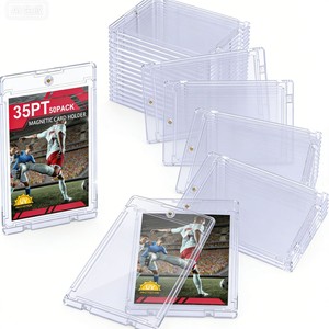 Porte-cartes magnétique Bachelor 100PT, lot de 25, protection UV, pour collectionner et afficher les cartes - Product Image 2