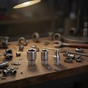 Clé à douille hexagonale Fervi, série normale, jeu de 6 mm, 8 mm, 10 mm - Product Image 3