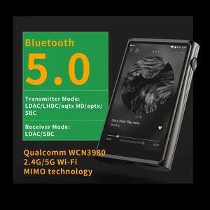 Shanling M7 Android10เครื่องเล่นเพลงแบบพกพาความละเอียดสูง ES9038pro DAC mqa DSD512 8-core Qualcomm CPU BT 5.0 LDAC - Product Image 5