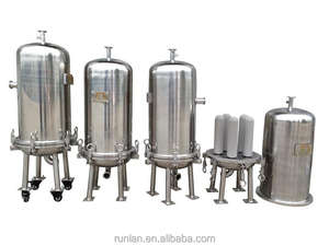 산업용 10 "20" 30 "40" 스테인레스 스틸 304/316L 카트리지 필터 하우징 10 인치 물 필터 카트리지 필터 하우징 - Product Image 6