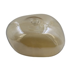 Vít G9 Trang Trí Chiếu Sáng Làm Theo Yêu Cầu Vỏ Bóng Đèn Bóng Râm Bóng Đèn Thủy Tinh Không Đều Borosilicate Màu Hổ Phách Mạ Điện - Product Image 4