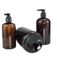 Bouteilles à pompe en PET écologiques en gros de 200/250/300/350/1000 ml avec pulvérisateur pour gel douche et lotion