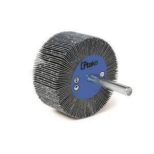 Disco Abrasivo de Tela Ttake de 50x20 mm con Eje de 6 mm, Grano 120, para Pulir Metal - Product Image 2