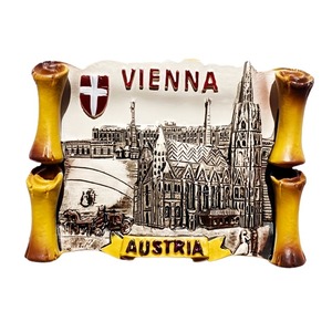 Aimants de réfrigérateur en résine, souvenirs touristiques d'Autriche, vente en gros, thèmes pays, villes et mondiaux - Product Image 2