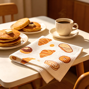 Chiffons de cuisine en microfibre en gros, absorbants, non rayants, lavables, pour essuyer la vaisselle - Product Image 3