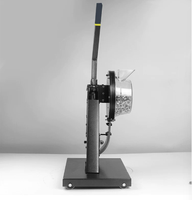 Machine à poinçonner les œillets semi-automatique en acier inoxydable de 10 mm pour bannières souples, presse manuelle pour œillets pour post-traitement