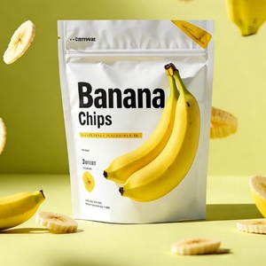 Bolsas Doypack de Mylar con Cierre Hermético y Impresión Personalizada para Envasado de Frutos Secos, Bolsas para Chips de Plátano, Envasado de Alimentos - Product Image 1