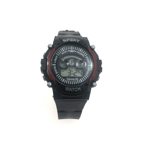 Childrens Digital Watch Black Silicone Strap Sport Electronic Timer For Boys Girls Student Fashion Watch - Product Image 5