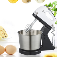 Mélangeur manuel à 7 vitesses batidora planétaire robot cuisine mélangeur alimentaire avec bol pâte pain gâteau