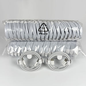 60W 20W急速充電対応Type-C to Type-Cケーブル、iPhone 15/16 8 PLUS 11 12 13 14 PRO Max対応USB C急速充電ケーブル - Product Image 1