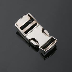 Boucle de ceinture en alliage d'argent Jiuyuan à dégagement latéral pour ceintures et sacs – Accessoire durable - Product Image 2