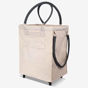 Factory Direct Sales Rolling Shopping <b>Bag</b> with Wheels, Large Capacity <b>Foldable</b> Grocery Tote for Supermarket & Daily Use - Product Image 1