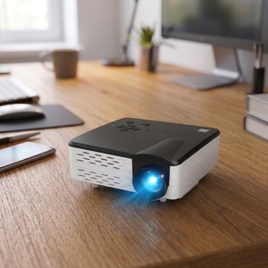 Nouveau projecteur LCD 2025 pour la maison, résolution native 320x240, avec écran de 15 lumens ANSI, portable, haute qualité - Product Image 1