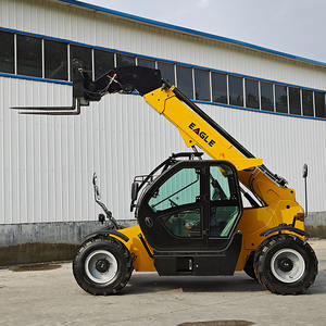 Forklift Teleskopik T3007 3 ton 3,5 ton dengan Boom Teleskopik 7m 10m 11m Telehandler Forklift Teleskopik - Product Image 1