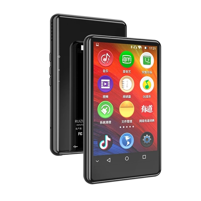Android Wifi BT V5.0 RUIZU H6 Full Touch Screen MP3 Player 4.0inch 16GB Music Player With Speaker,FM,E-book,Video