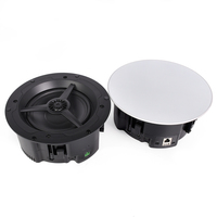 Amplificateur audio mural et encastrable Wi-Fi 2.1 5.4 pouces, enceintes actives sans fil multiroom, systèmes home cinéma Hi-Fi Tidal